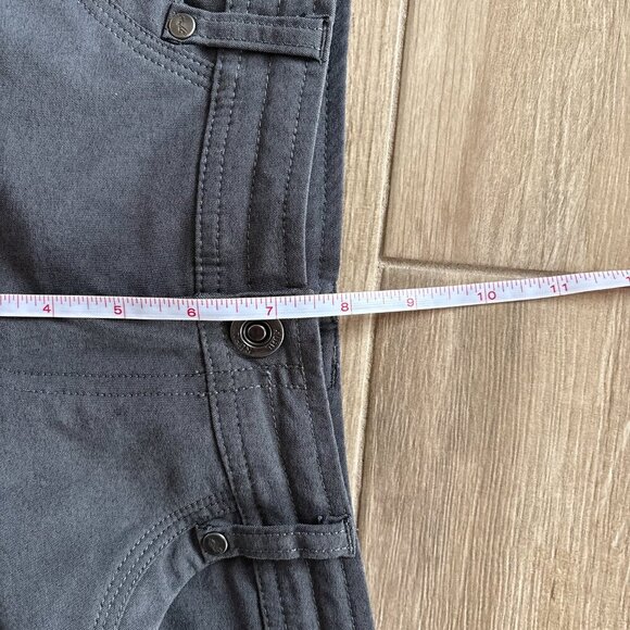 Kuhl Trekr Kapri Pants Women's Size 4 Grey Outdoor Hiking Comfort - Picture 8 of 9